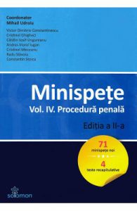 Minispete. Vol.4. Procedura penala Ed.2