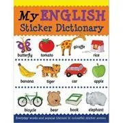 My English Sticker Dictionary (Language Sticker Books) de Louise Millar