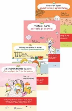 Pachet Sa crestem frumos cu Matei   Pachet Prietenii Sarei de Cecile Alix