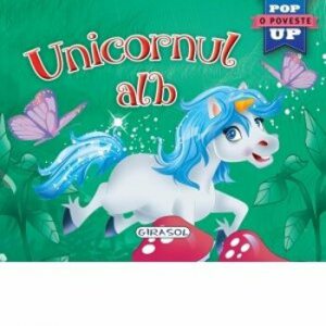 Pop-up -Unicornul alb