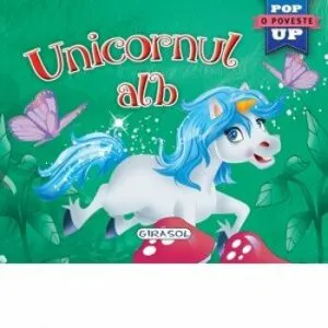 Pop-up -Unicornul alb