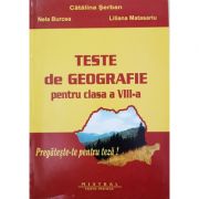 Teste de geografie Clasa a 8-a