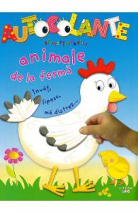 Autocolante repozitionabile. Animale de la ferma