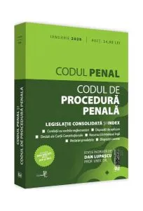Codul penal și Codul de procedură penală (ianuarie 2020)