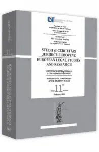 Conferinta internationala a doctoranzilor in drept. Studii si cercetari juridice europene 2020