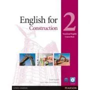 English for Construction Level 2 Coursebook and CD-ROM Pack. Vocational English de Evan Frendo