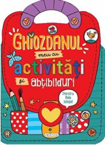Ghiozdanul meu cu activitati si abtibilduri. Pentru fete istete