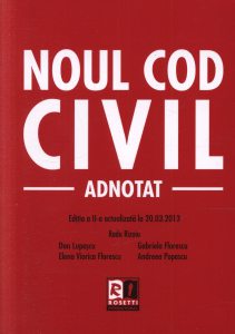 Noul Cod Civil - Adnotat. Editia a II-a