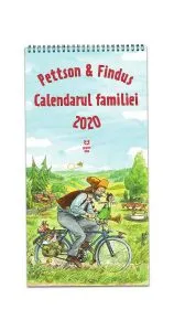Pettson și Findus. Calendarul familie 2020 de Sven Nordqvist