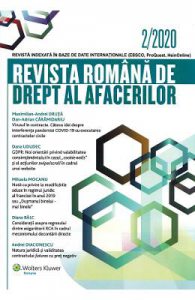 Revista Romana de Drept al Afacerilor Nr.2/2020