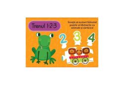 Trenul 1-2-3 | Set carte   puzzle