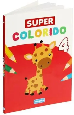 Carte de colorat Super Colorido (Vol. 4)