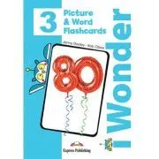 Curs limba engleza iWonder 3 Picture si Word Flashcards de Bob Obee
