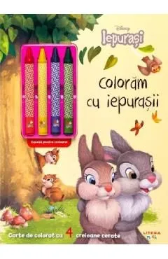 Disney. Iepurasi. Coloram cu iepurasii de Autor Anonim