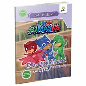 Eroii in pijama salveaza cartile. Invat sa citesc!
