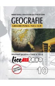 Geografie - Clasa 10 -Manual de Nicu Aur