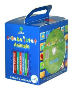 Pachet E-bebe istet - Animale (carte CD)