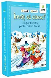 Pachet Invat sa citesc! 5 carti interactive pentru cititori fluenti. Nivelul 2. Nivelul 3