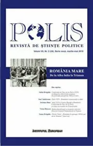 Polis. Revista de stiinte politice. Romania Mare. De la Alba Iulia la Trianon