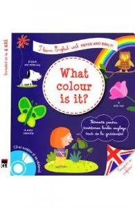 What colour is it? + CD de I learn English with Peter and Emily