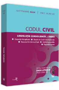 Codul civil. Septembrie 2020