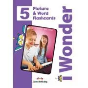 Curs limba engleza iWonder 5 Picture si Word Flashcards de Bob Obee