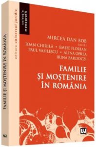 Familie si mostenire in Romania