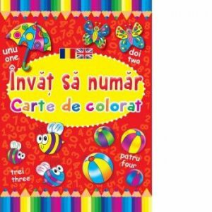 Invat sa numar. Carte colorat
