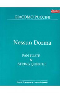 Nessun Dorma. Pentru Nai si Cvintet de coarde