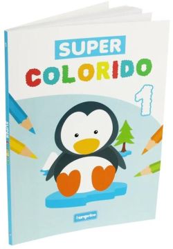 Carte de colorat Super Colorido (Vol. 1)