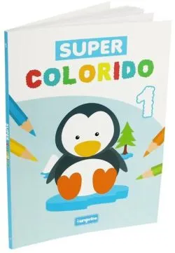 Carte de colorat Super Colorido (Vol. 1)