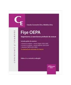 Fișe OEPA. Organizarea și exercitarea profesiei de avocat de Madalina Dinu