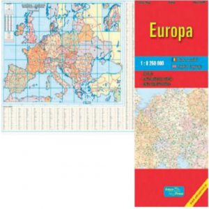 Harta feroviara - Europa   harta politica