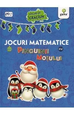 Jocuri de Craciun: Jocuri matematice cu pinguinii Mosului