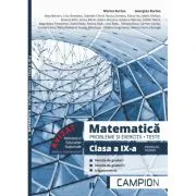 Matematica. Probleme si exercitii. Teste. Clasa a 12-a. Semestrul 1. Servicii, resurse, tehnic de Georgeta Burtea