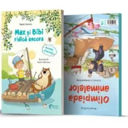 Max si Bibi ridica ancora. Olimpiada animalelor de Salah Naoura