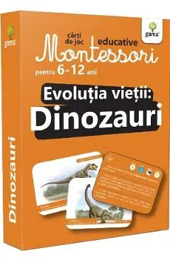 Montessori. Evolutia vietii: Dinozauri de Autor Anonim