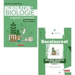 Pachet Bacalaureat. Biologie vegetala si animala clasele 9-10 de Irina Kovacs