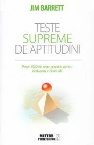 Teste supreme de aptitudini de Jim Barrett