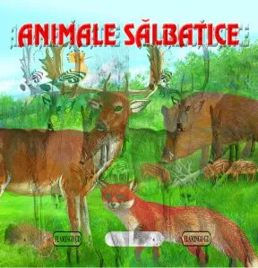 Animale salbatice - pliant cartonat de Nicolae Saftoiu