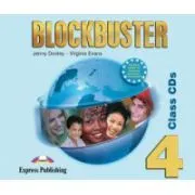 Audio CD, Blockbuster 4. Set 4 CD-uri de Jenny Dooley