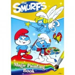 Carte de colorat magica - Strumfii