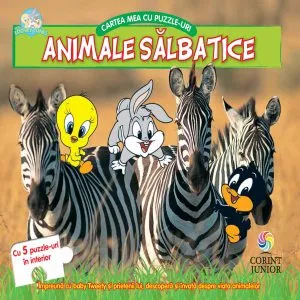 Cartea mea cu puzzle-uri - Animale salbatice
