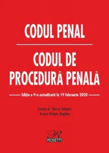 Codul penal. Codul de procedura penala de Petrut Ciobanu