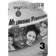 Curs limba engleza Blockbuster 3 My Language Portfolio de Jenny Dooley