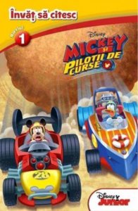 Invat sa citesc. Mickey si pilotii de curse (nivelul 1)
