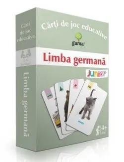 Limba germana. Carti de joc educative