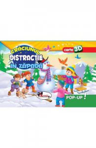 Pop-up 3D: Craciunul. Distractie in zapada