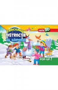Pop-up 3D: Craciunul. Distractie in zapada