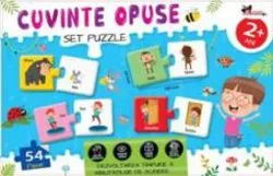 Puzzle 54 piese - Cuvinte opuse de Anonim